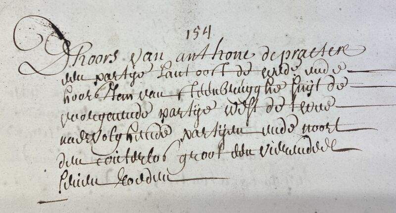 Bestand:1729 R6 P154 Erfgenamen Anthonius Depraetere.jpg