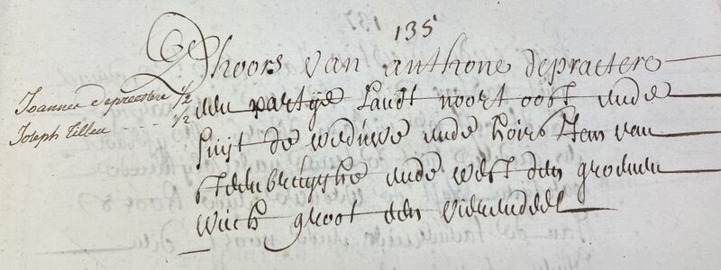 Bestand:1729 R5 P135 Erfgenamen Anthonius Depraetere.jpg