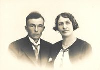 Camille en zijn tweede echtgenote Clara.